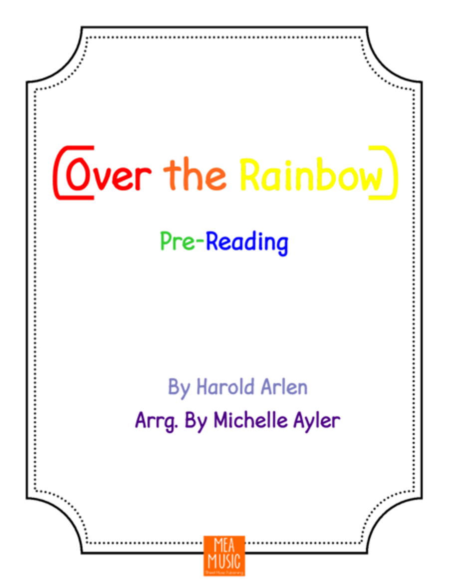 Over The Rainbow (from The Wizard Of Oz) Easy Piano scores gallery preview page 1