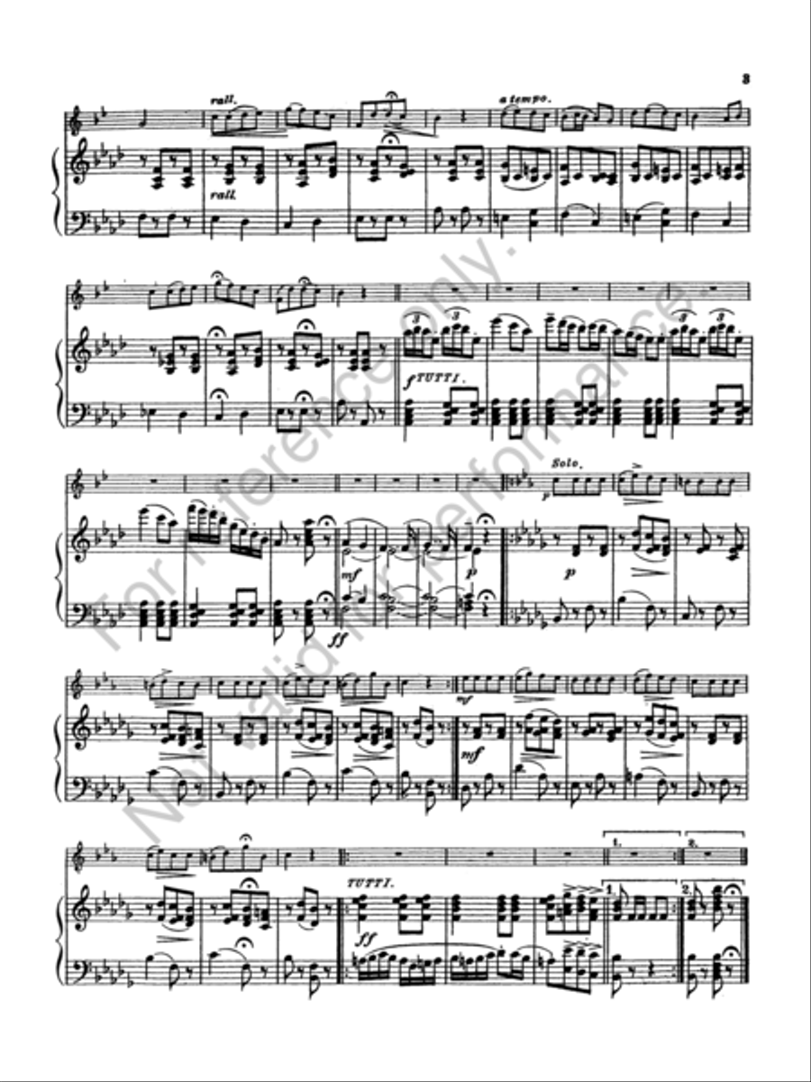 Grand Russian Fantasia Concert Band scores gallery preview page 4
