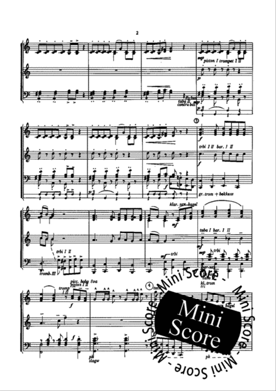 Rondino Maremma Rondino Maremma Fanfare Band scores gallery preview page 5