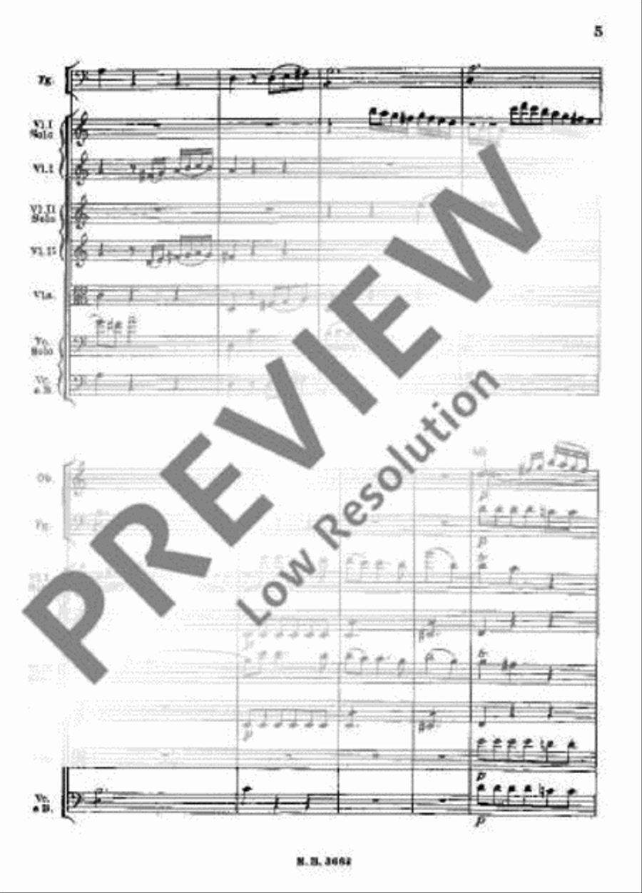 Symphony No. 7 C major Orchestra scores gallery preview page 10