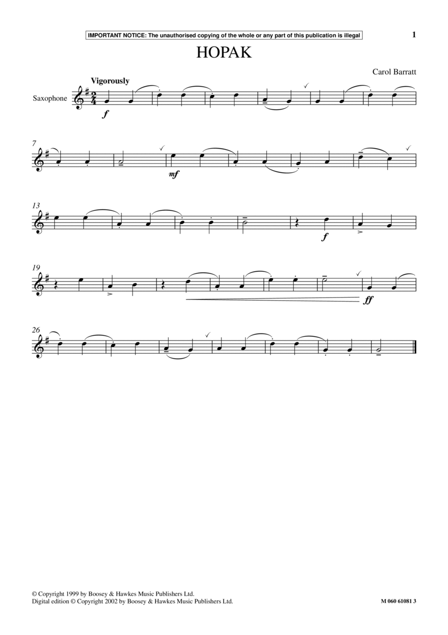 Hopak Hopak School and Community scores gallery preview page 1