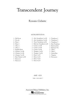 Transcendent Journey - Full Score