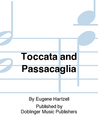 Book cover for Toccata and Passacaglia