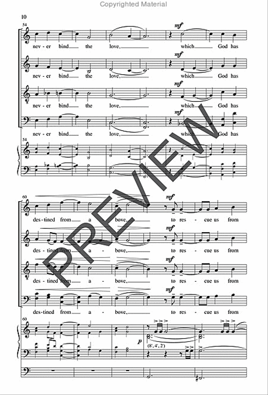 A Call to New Life Choir scores gallery preview page 10