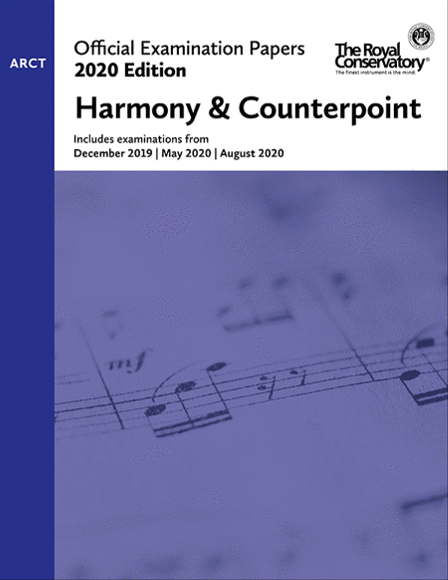 Official Exam Papers: ARCT Harmony & Counterpoint Piano Method scores gallery preview page 1