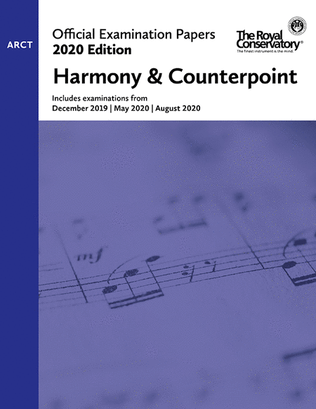 Book cover for Official Examination Papers: ARCT Harmony & Counterpoint