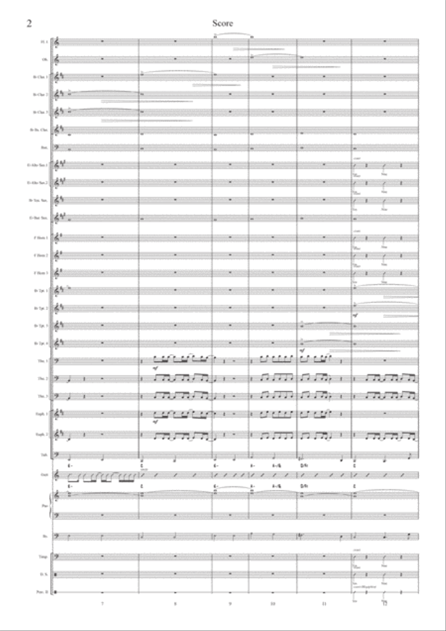 Space Oddity Space Oddity Concert Band scores gallery preview page 3