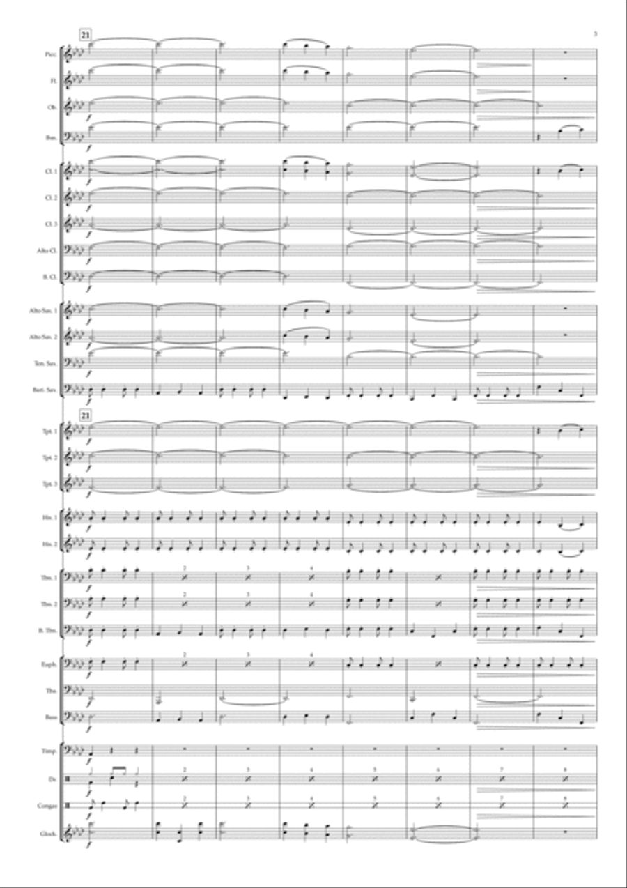 Music Concert Band scores gallery preview page 3