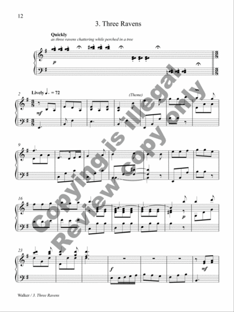 Shady Grove: and Other Songs from the Appalachian Mountains Piano Solo scores gallery preview page 18