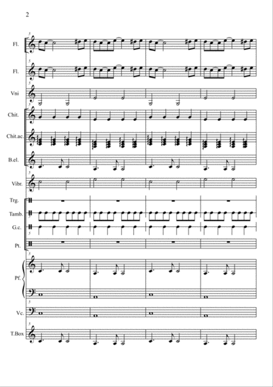 Oh, Pretty Woman Oh, Pretty Woman Large Ensemble scores gallery preview page 2