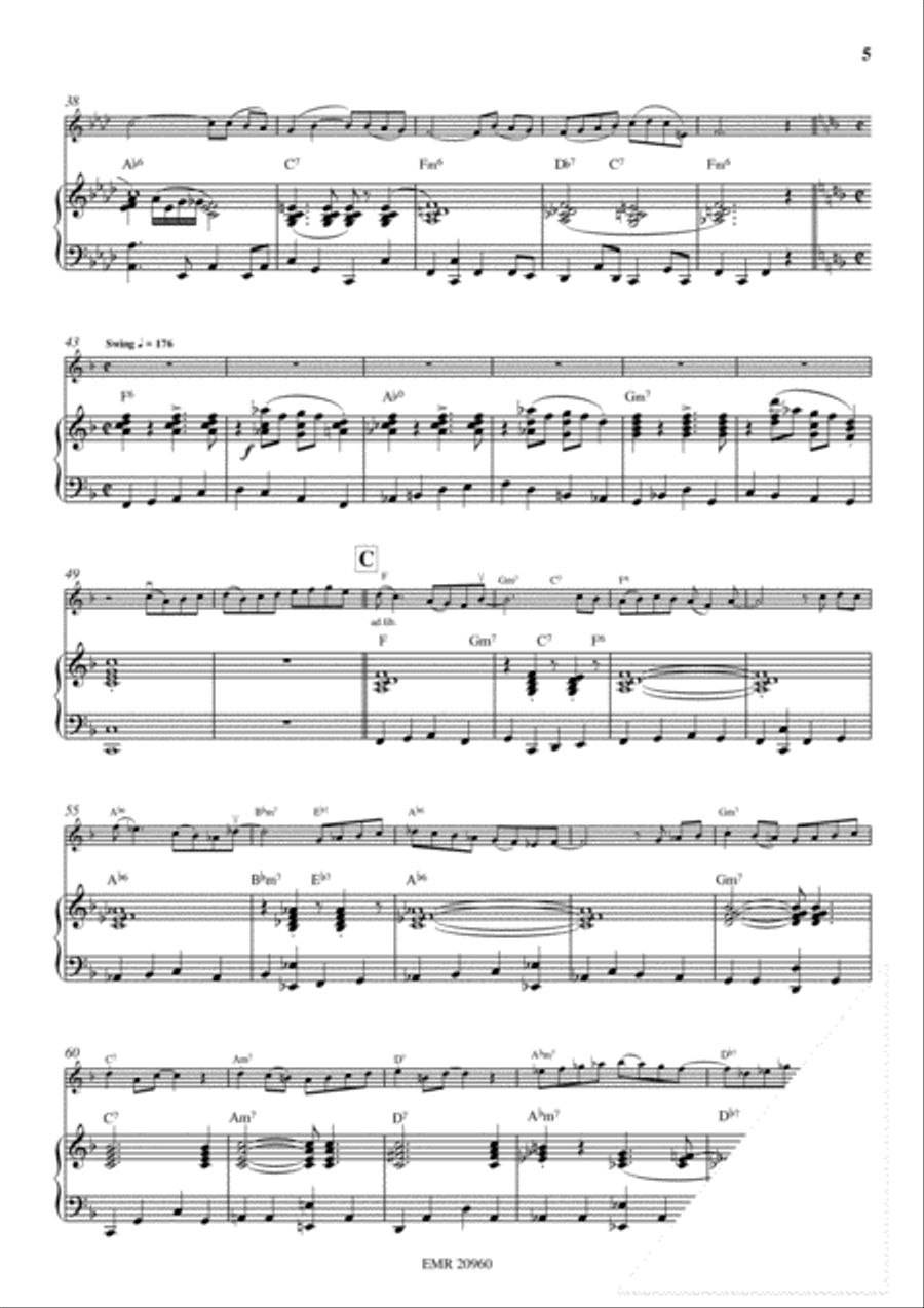 Wild And Blue Violin Solo scores gallery preview page 5