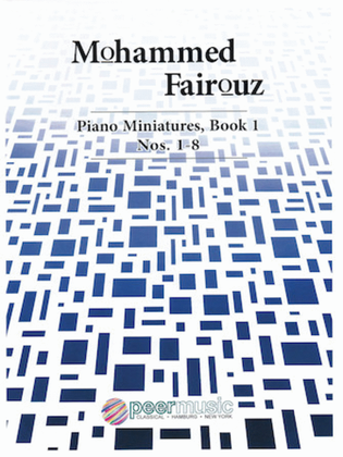 Book cover for Piano Miniatures, Book 1, Nos. 1-8