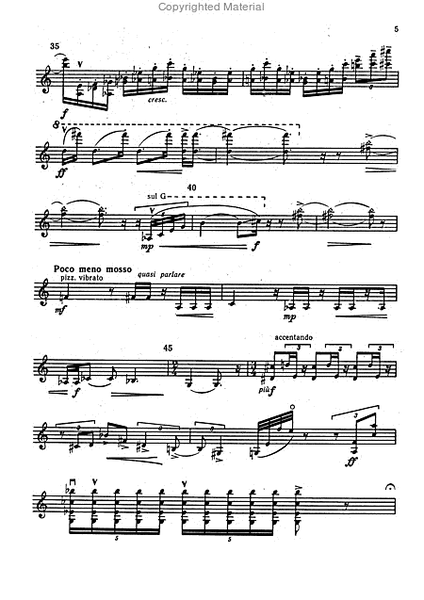 Sonate Nr. 1 fur Violine solo