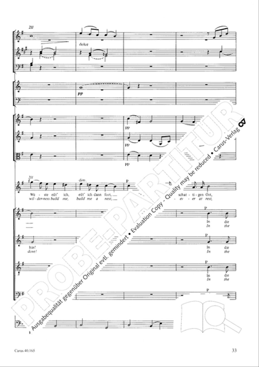 Hor mein Bitten (2 Fassungen) Score scores gallery preview page 44
