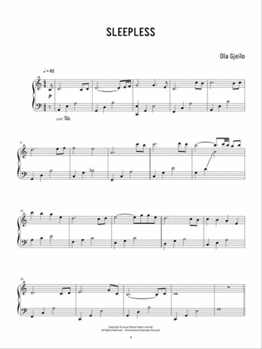 Night Night Piano Solo scores gallery preview page 5