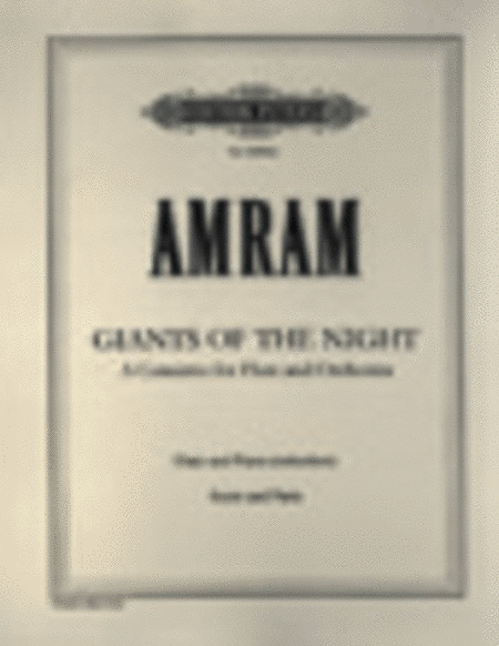Giants of the Night (Version for Flute and Piano)