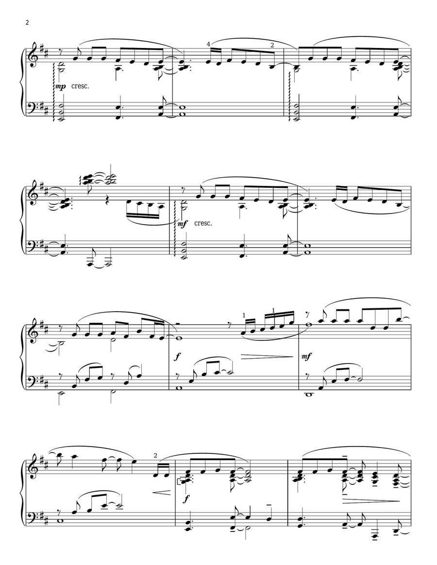 The Heart Of Worship (arr. Phillip Keveren) Piano Solo scores gallery preview page 2