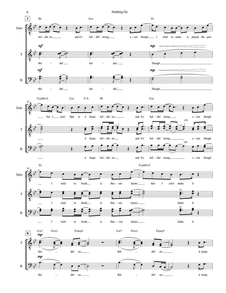 Holding On TTBB scores gallery preview page 6