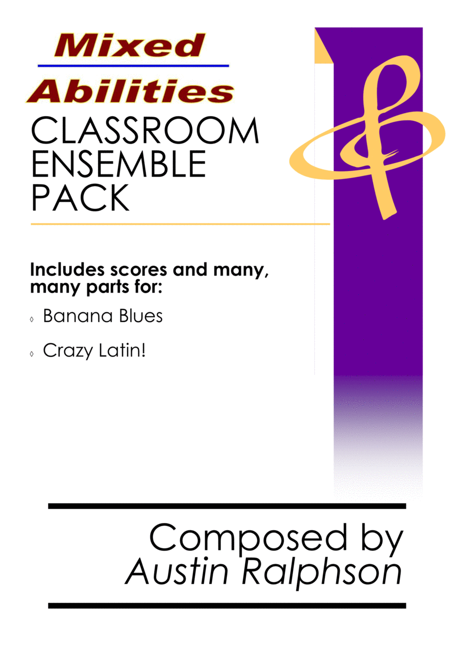 Mixed Abilities Classroom Ensemble Pack - extra value bundle of music for school groups Concert Band scores gallery preview page 1