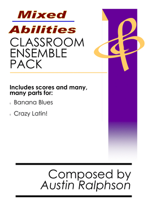 Mixed Abilities Classroom Ensemble Pack - extra value bundle of music for school groups