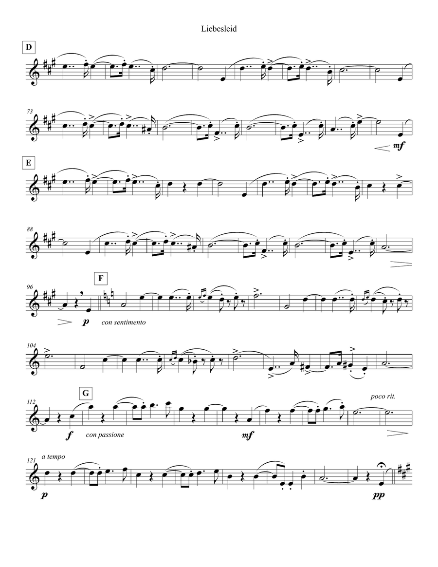 Kreisler: 3 Viennese Dances, arr. for string quartet String Quartet scores gallery preview page 3