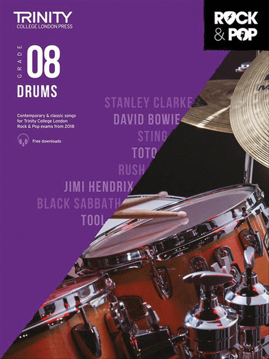 Trinity Rock & Pop 2018 Drums Drums scores gallery preview page 1