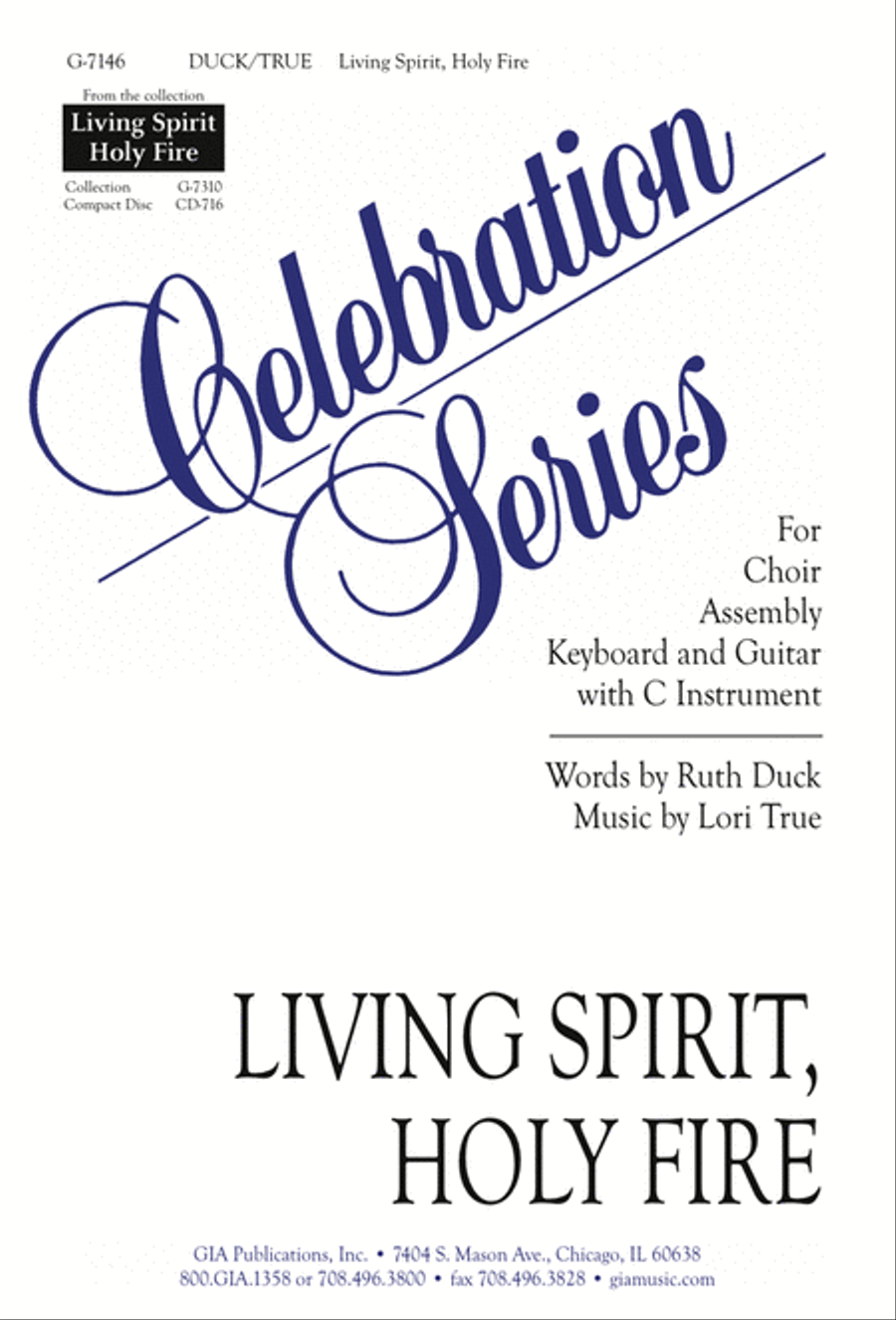 Living Spirit, Holy Fire 2-Part scores gallery preview page 1