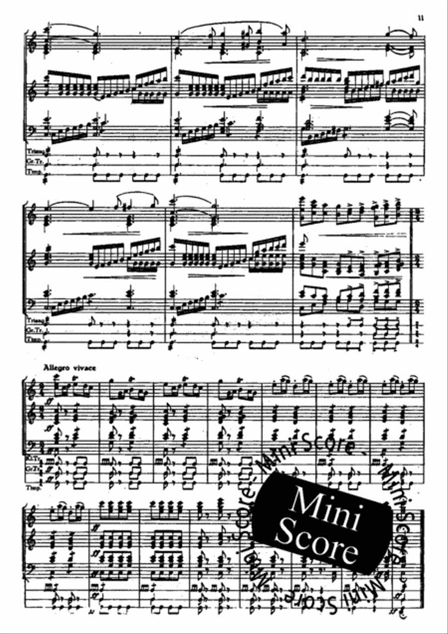 Martha Fanfare Band scores gallery preview page 12