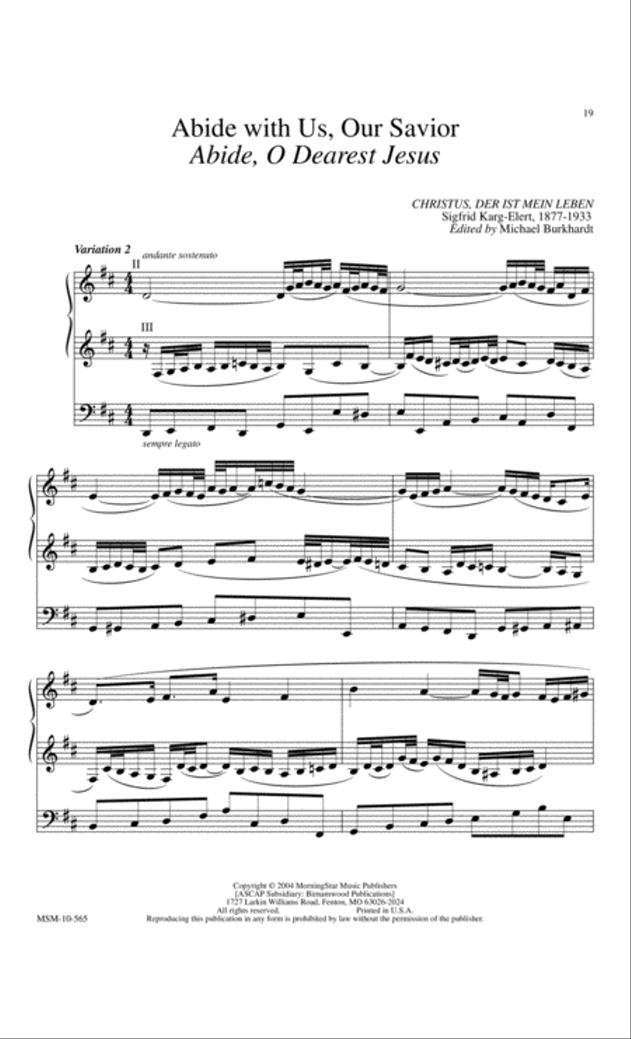 Music For a Celebration, Set 3 Music For a Celebration, Set 3 Organ scores gallery preview page 3