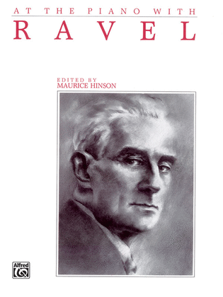 Book cover for At the Piano with Ravel
