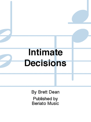Intimate Decisions