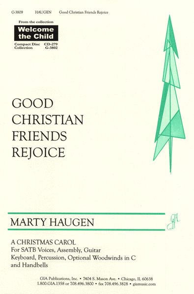 Good Christian Friends, Rejoice - Instrument edition