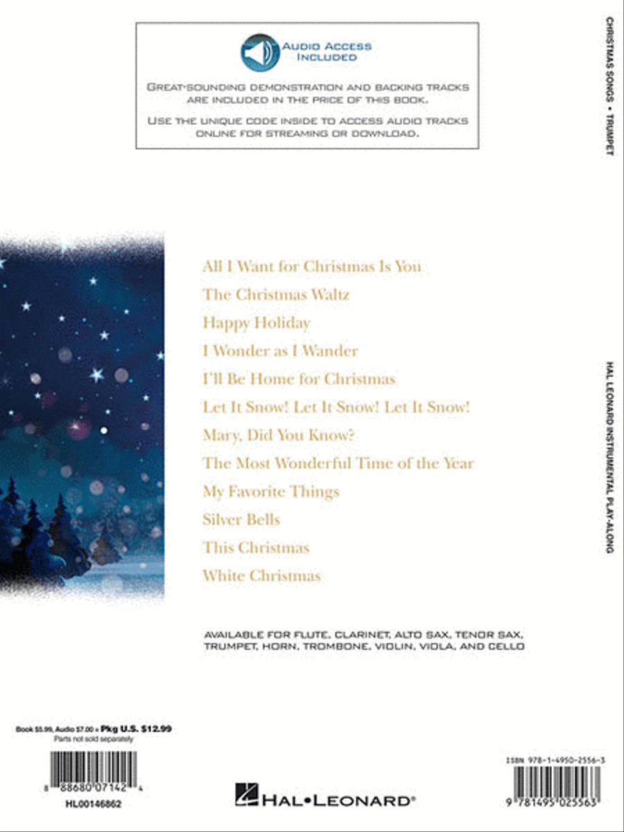 Christmas Songs for Trumpet Trumpet Solo scores gallery preview page 2