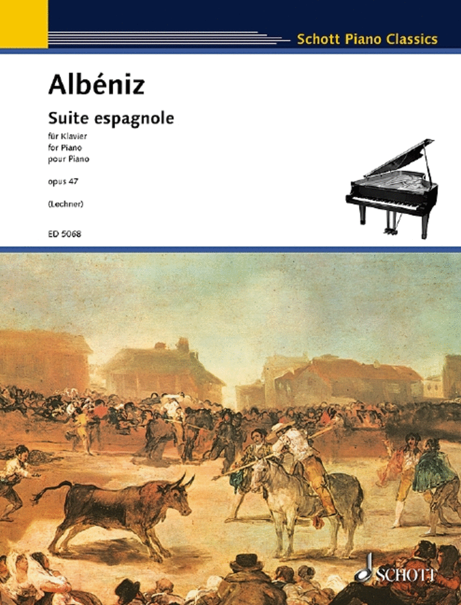 Suite espagnole Suite espagnole Piano Solo scores gallery preview page 1