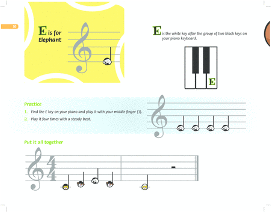 Learning to Play Piano for the Very Young Piano Method scores gallery preview page 11