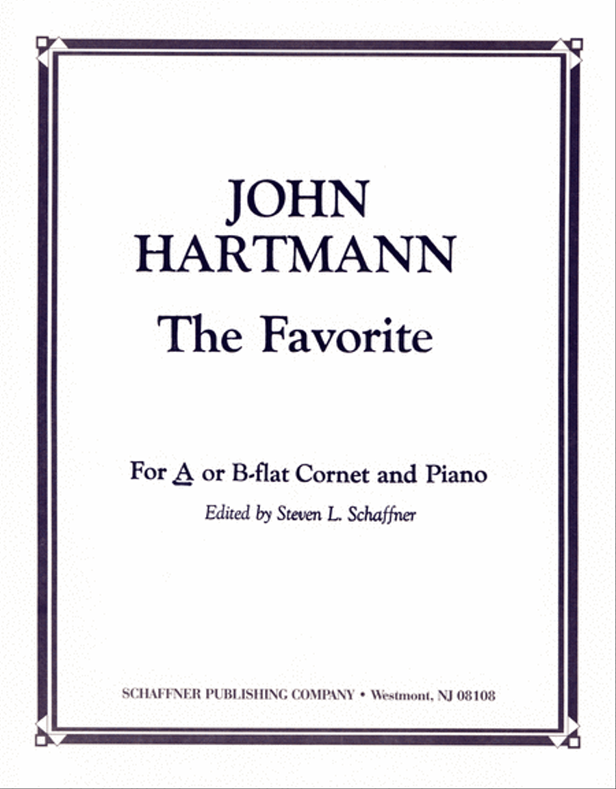 The Favorite The Favorite Cornet scores gallery preview page 1