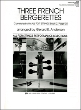 Three French Bergerettes-Score