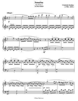Kuhlau Sonatina in C Major Op.20 No.1 (1st movement)