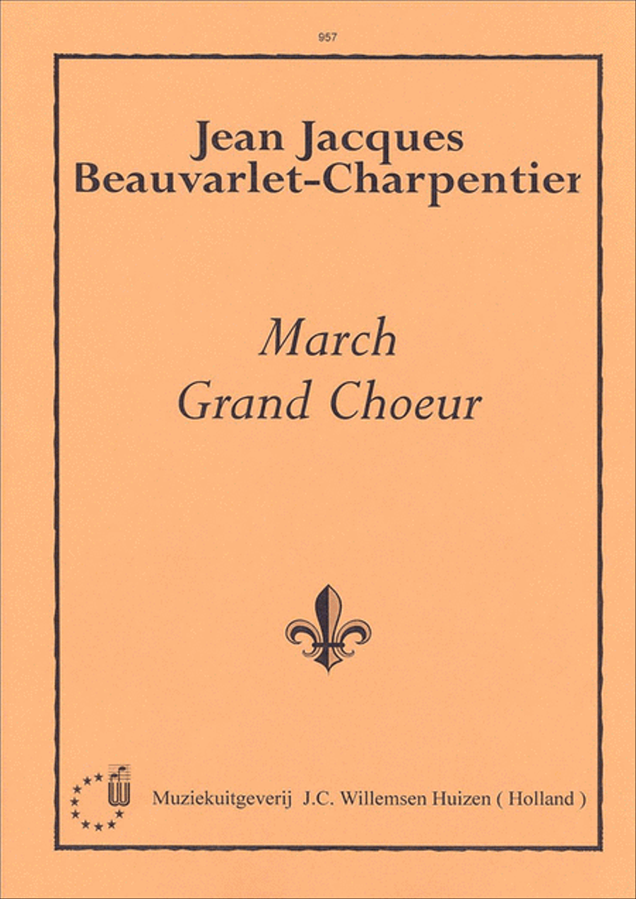 March Grand Choeur Organ scores gallery preview page 1