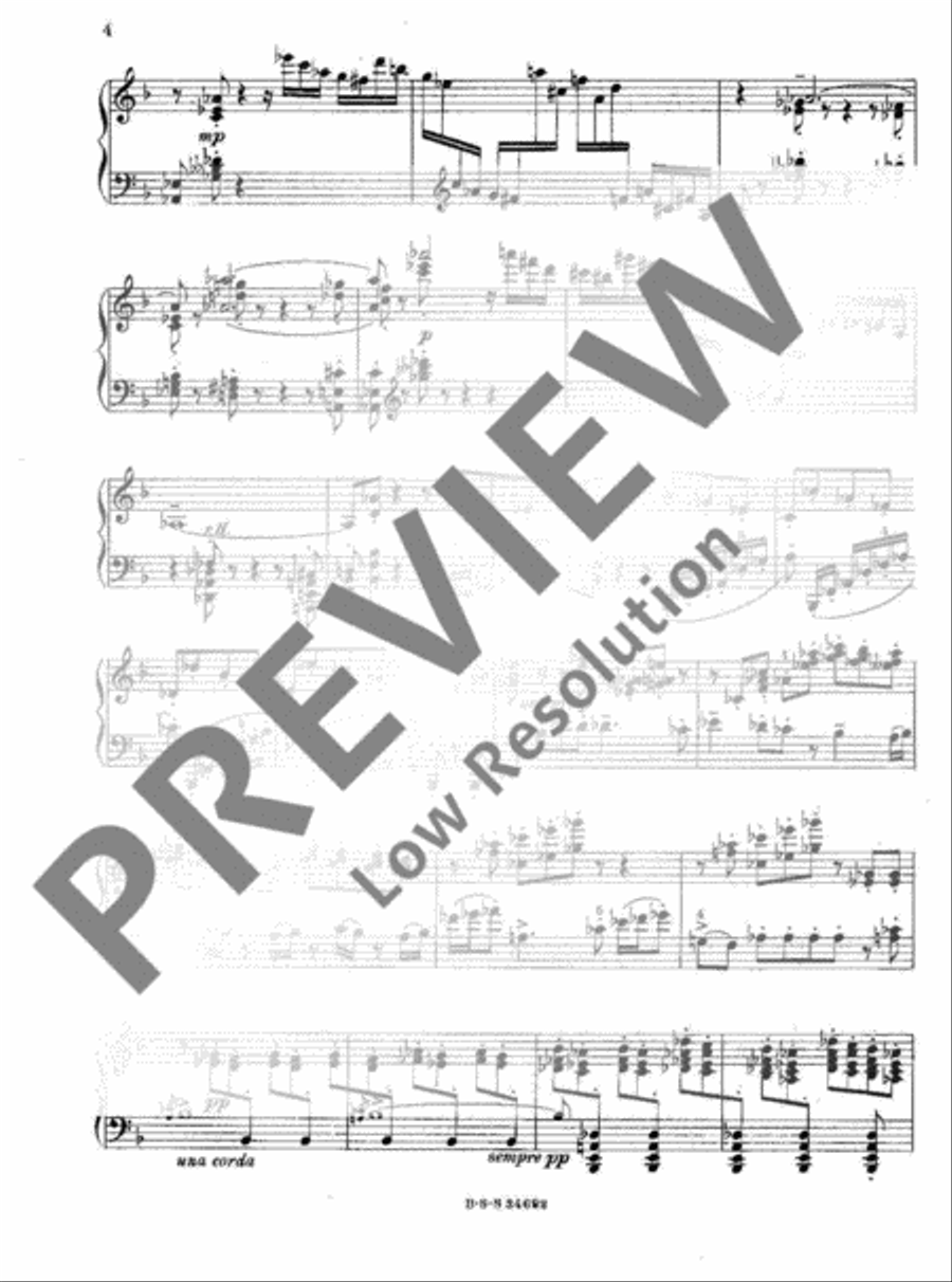Sonata for Piano Piano Solo scores gallery preview page 7