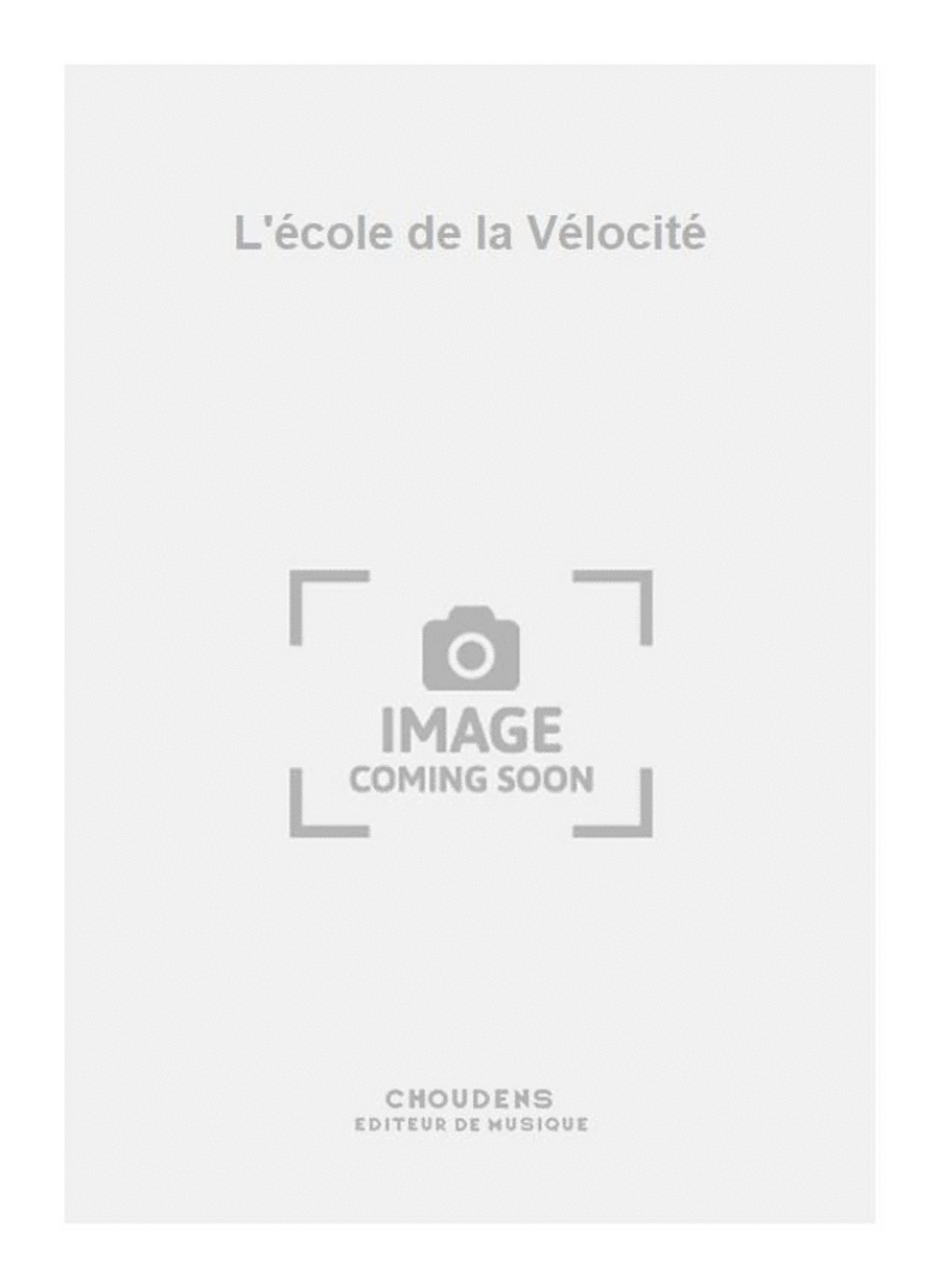 L'école de la Vélocité L'école de la Vélocité Piano Solo scores gallery preview page 1