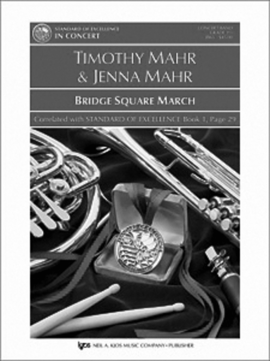 Bridge Square March - Score Concert Band scores gallery preview page 1