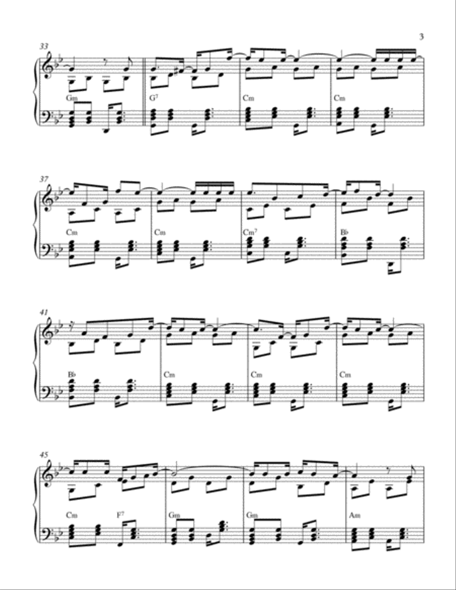 CORACAO SIUBURBANO CORACAO SIUBURBANO Piano Solo scores gallery preview page 3