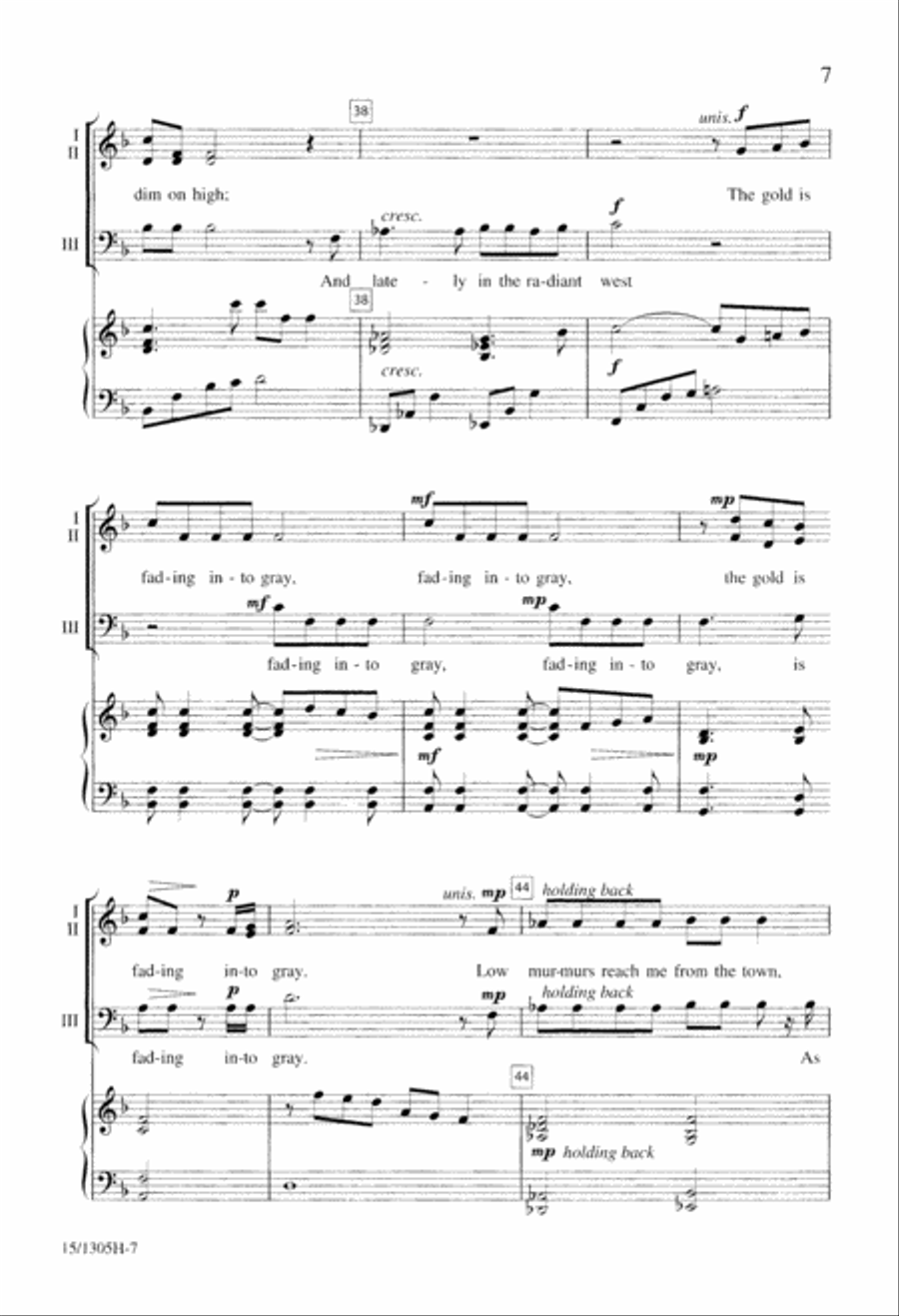 The River Sleeps Beneath the Sky 3-Part scores gallery preview page 7