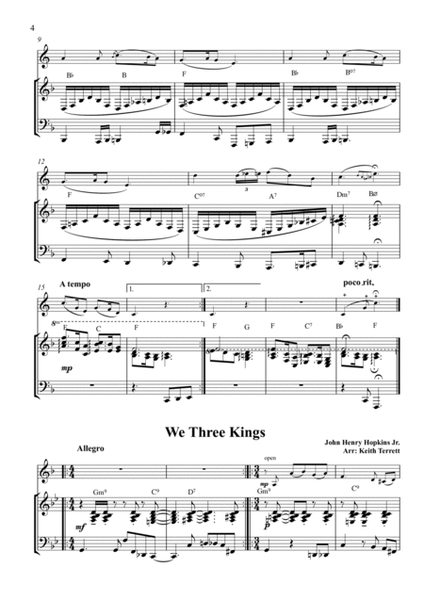 8 Swinging Xmas Carols for F. Horn & Piano image number null