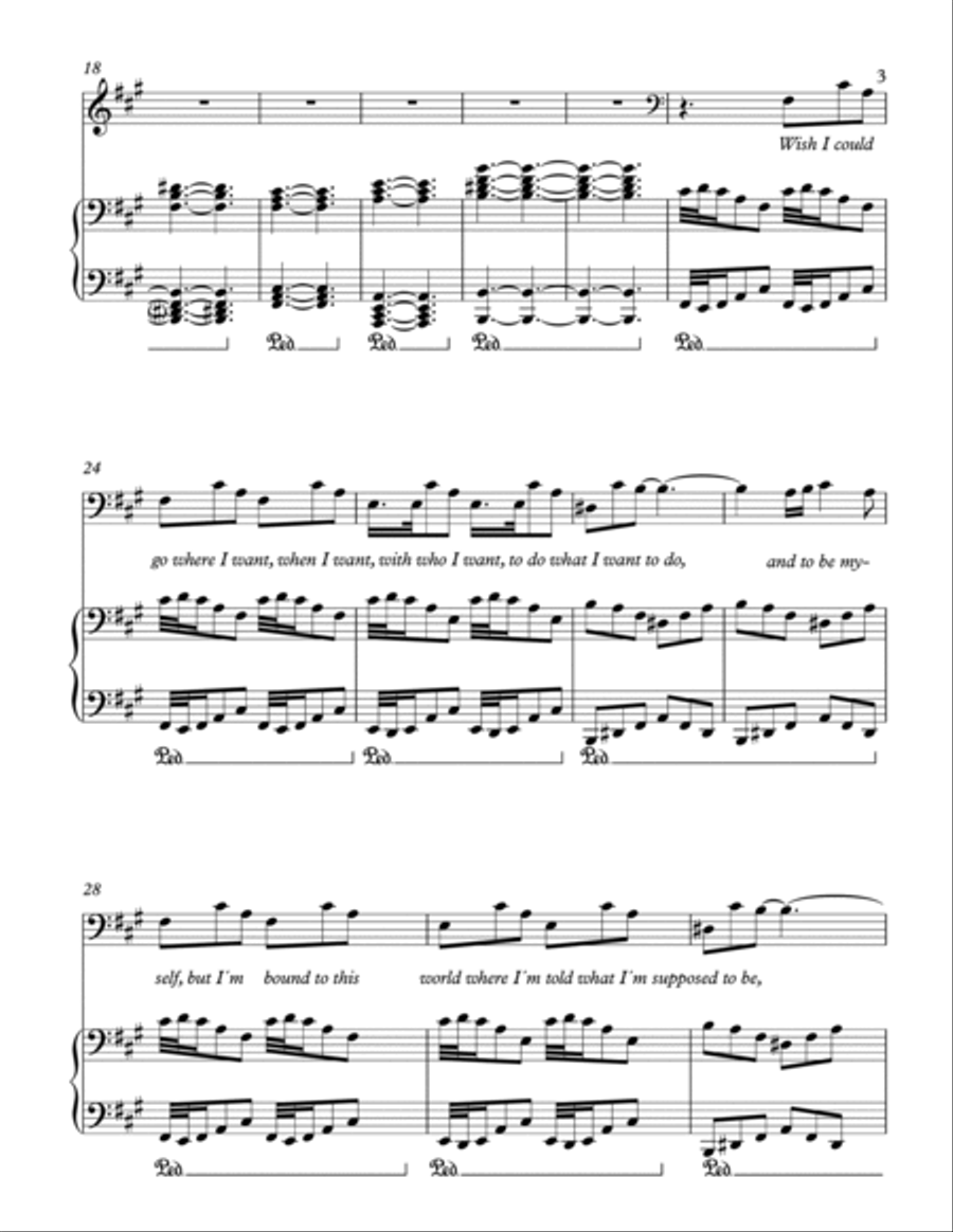 What I Want, What I Don´t Voice scores gallery preview page 3
