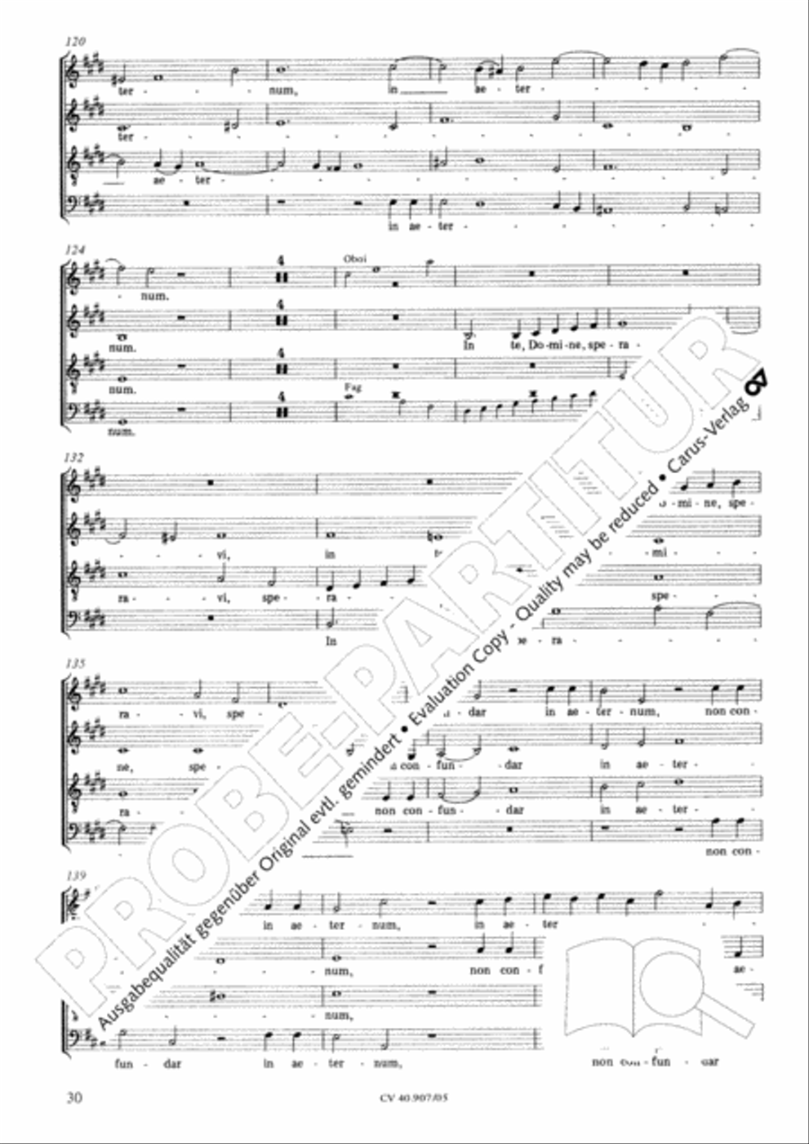 Te Deum 4-Part scores gallery preview page 31