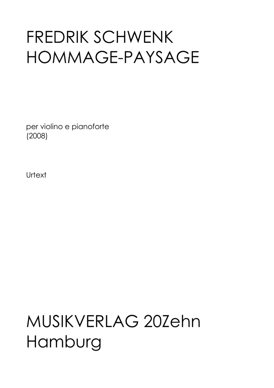 hommage-paysage String Duet scores gallery preview page 1