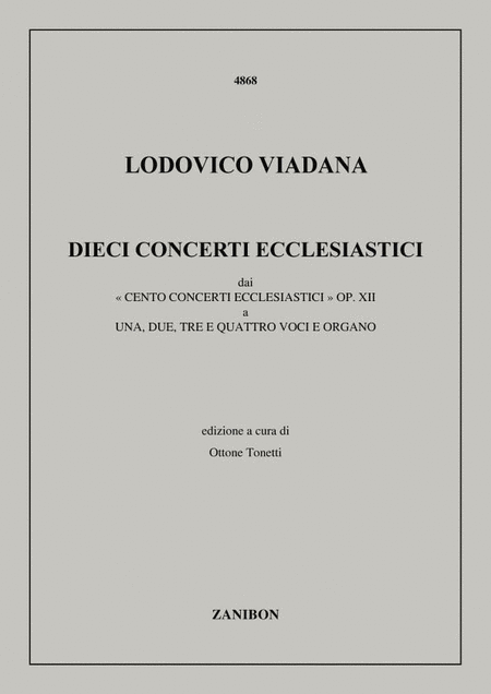 Dieci Concerti Ecclesiastici