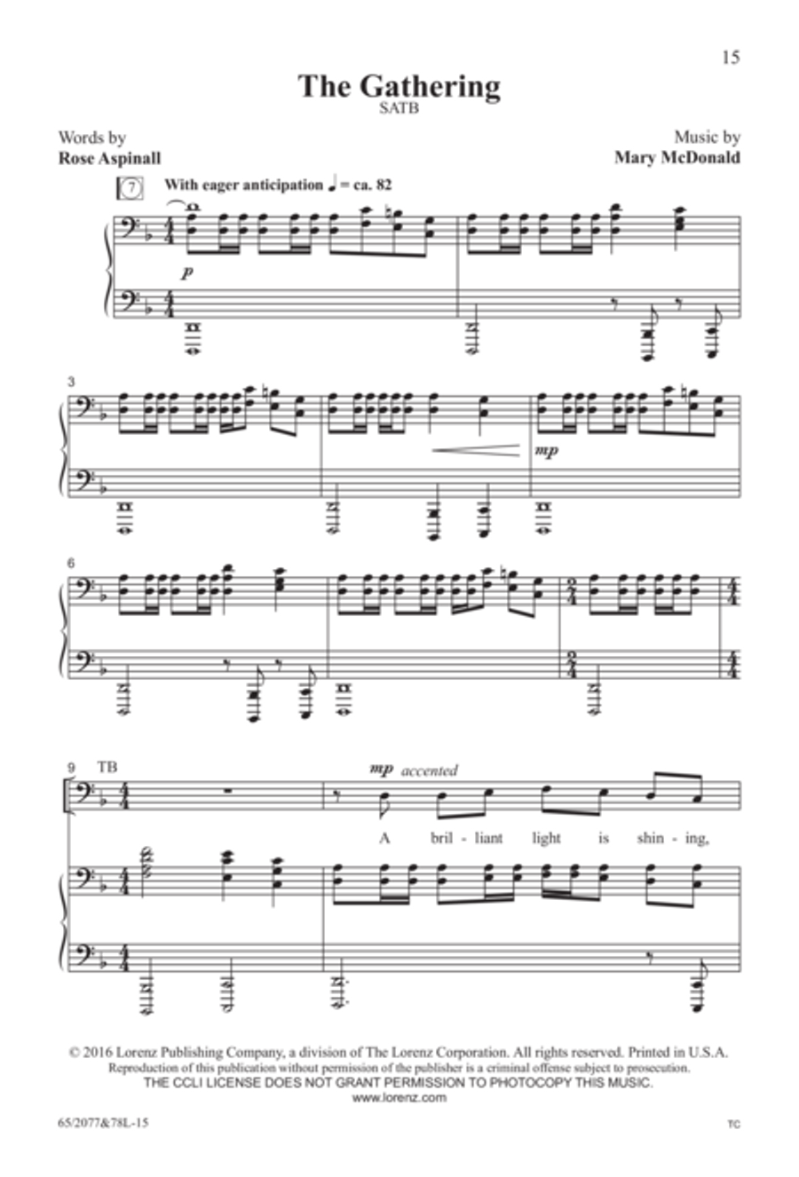 Jesus! - SATB Score with Performance CD 4-Part scores gallery preview page 6
